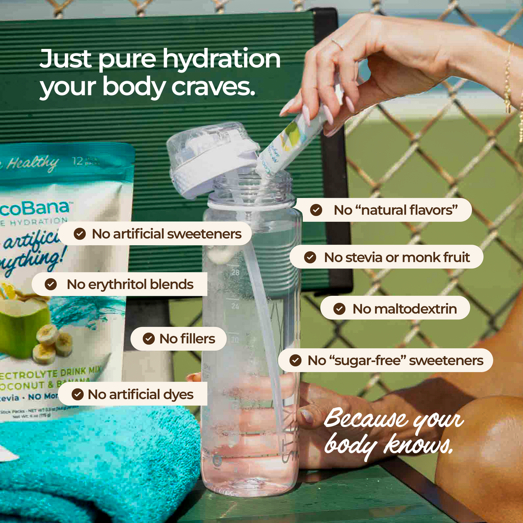 CocoBana Clean Electrolyte Stick Packs